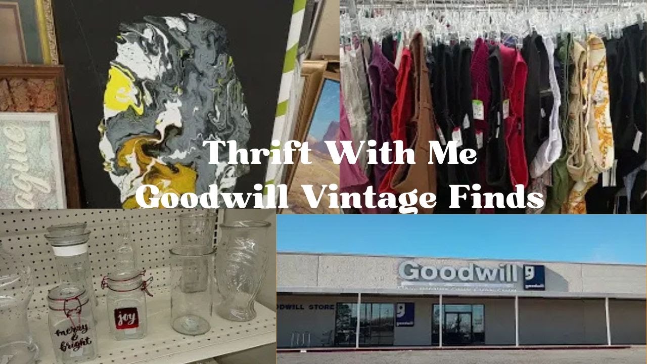 Thrift With Me / Goodwill Vintage Finds For Re-sale 