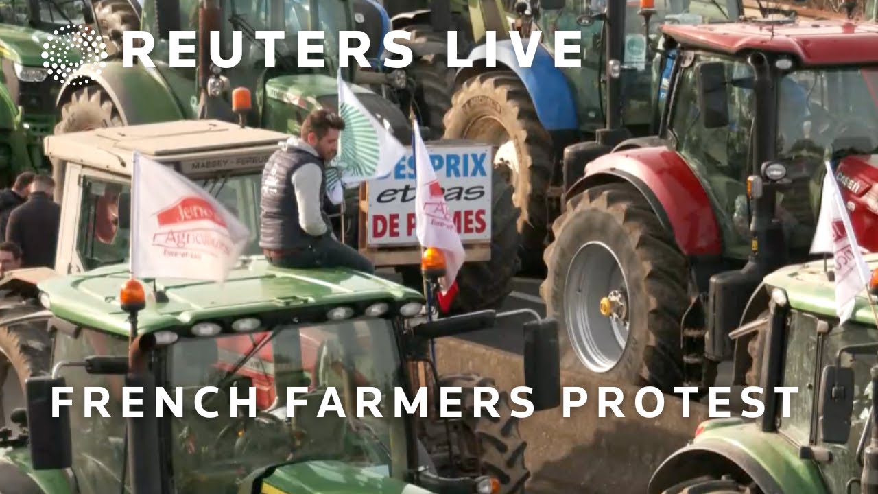 LIVE: French farmers block highways to step up pressure on government