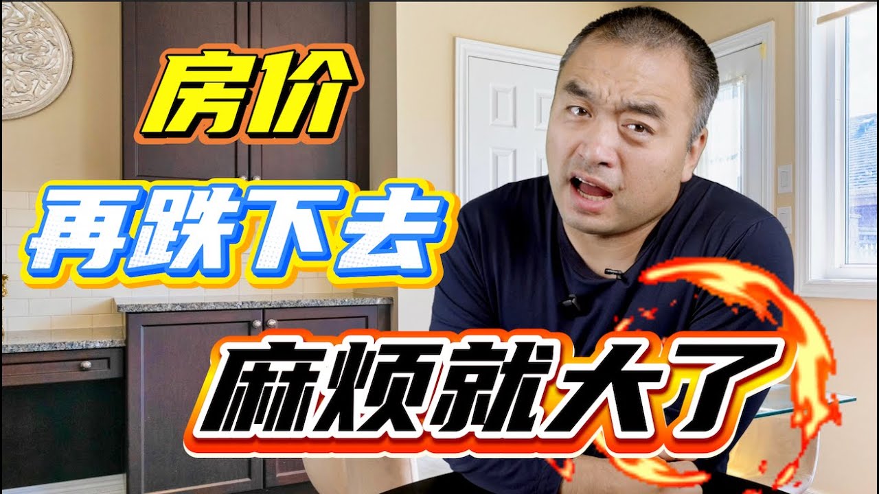 房价再这样跌下去，会发生什么？#多伦多地产 #加拿大房地产 #一飞说地产