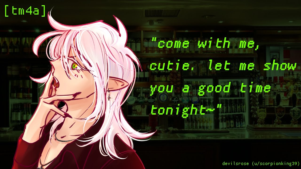 [M4A] [TM4A] Meeting a Vampire Bartender [Strangers to Lovers] [Spicy] [Comfort] [ASMR]