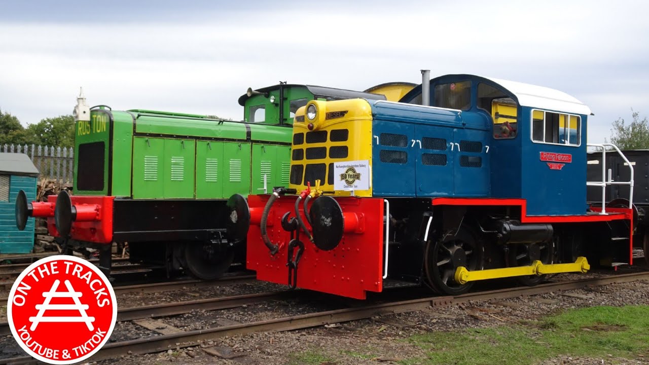 NORTHAMPTONSHIRE IRONSTONE RAILWAY TRUST 50th ANNIVERSARY EVENT  4 LOCOMOTIVES IN ACTION 29.09.24