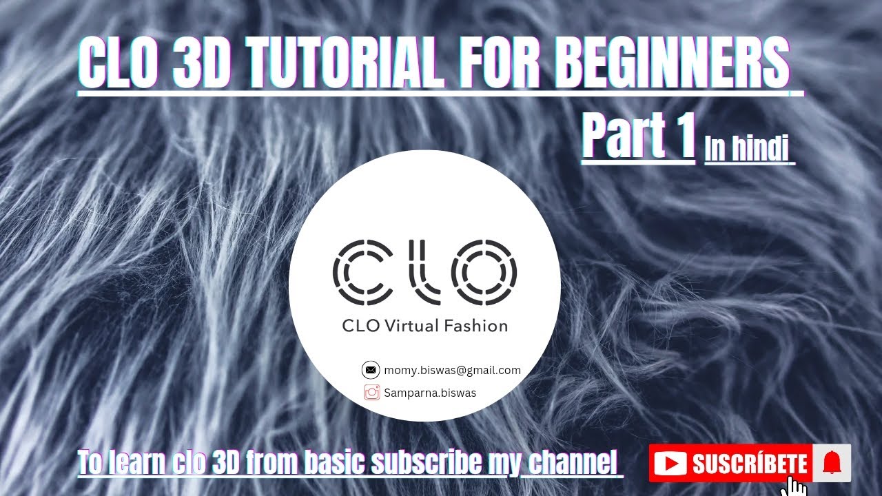 CLO 3D TUTORIAL FOR BEGINNER  in hindi  PART1