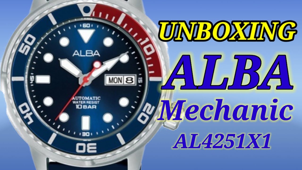 Unboxing - ALBA Mechanical AL4251X1 Automatic