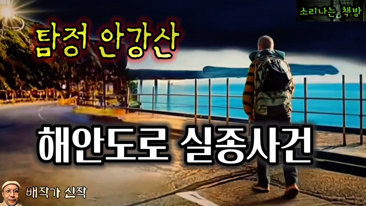 소도시 해안도로 연쇄실종사건_탐정 안강산 119화 (오디오북|자막) [추리 극장] 소리나는 책방 창작 스토리 Korean Detective Audio Story