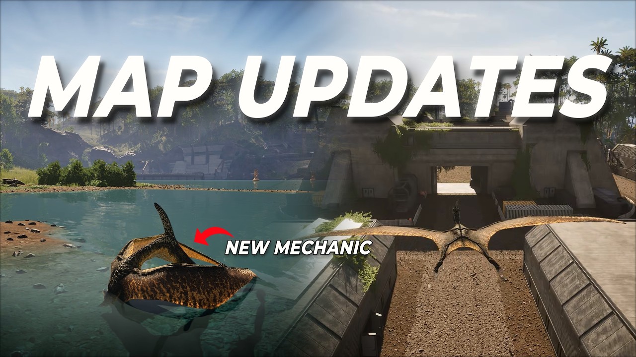 Map Updates & New Mechanics - The Isle Evrima Hordetesting