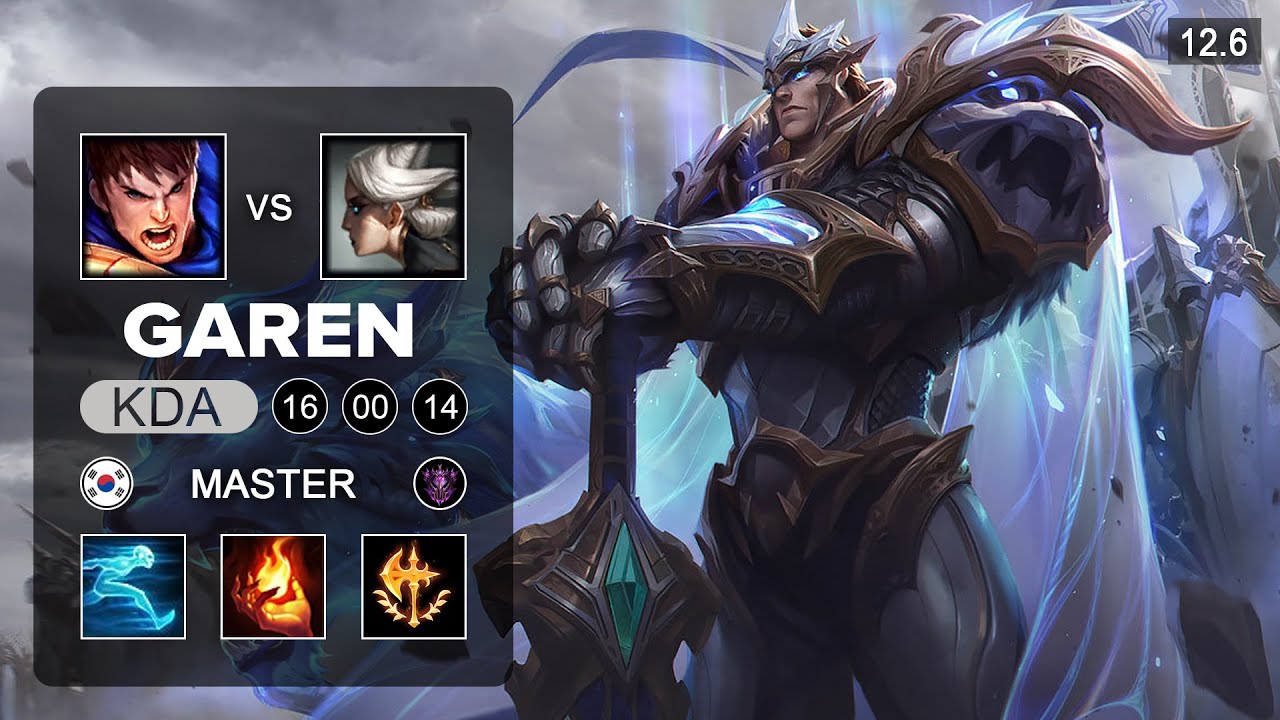 Garen vs Camille Top - KR Master - Season 12 Patch 12.6