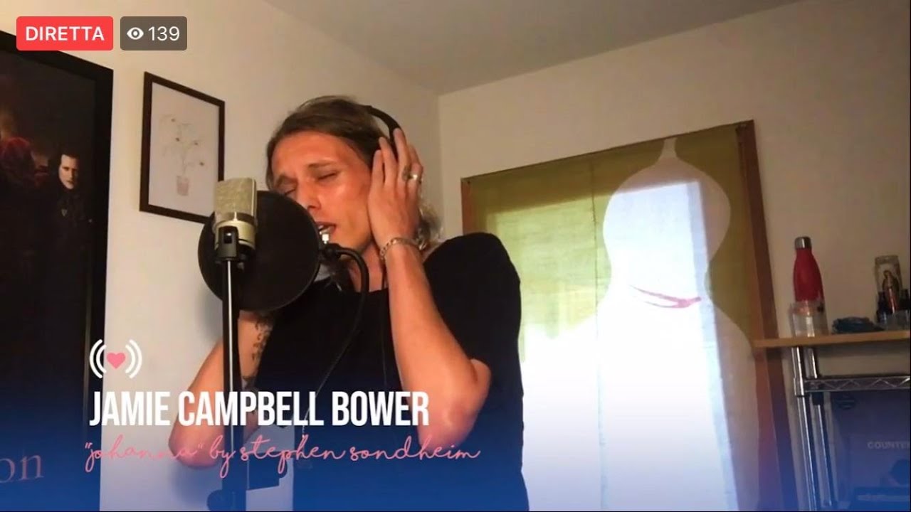 Jamie Campbell Bower sings Johanna @ Mercy for Animals online event
