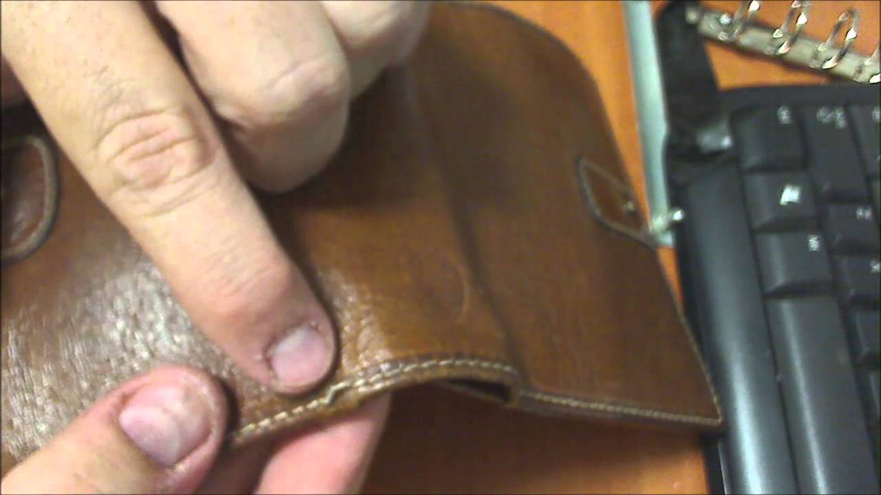 How I Removed The Rings from my Pocket Ochre Malden Filofax