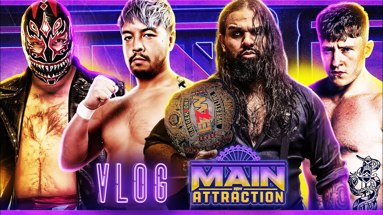 DES SUPERSTARS WWE, AEW ET NJPW DANS LE MÊME SHOW EN FRANCE ! - Vlog BZW Miracle et Main Attraction