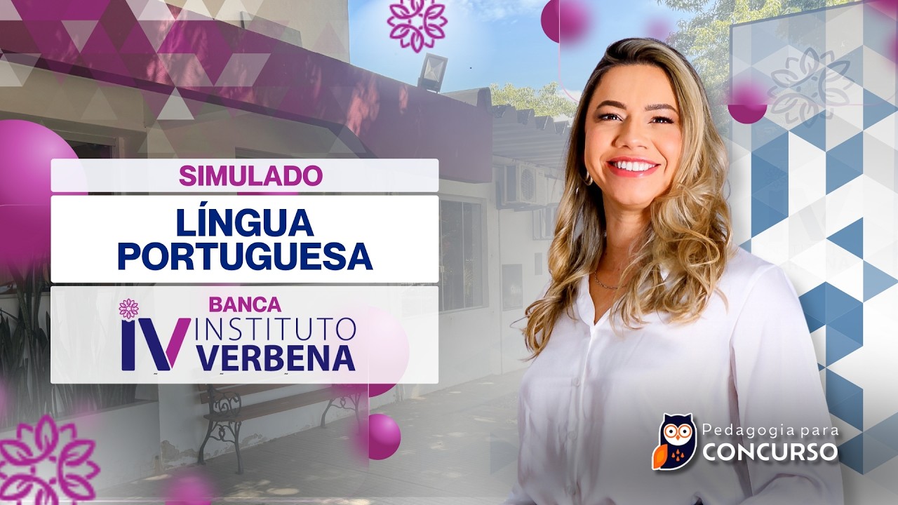 Simulado Língua Portuguesa para a Banca Instituto Verbena | Pedagogia para Concurso