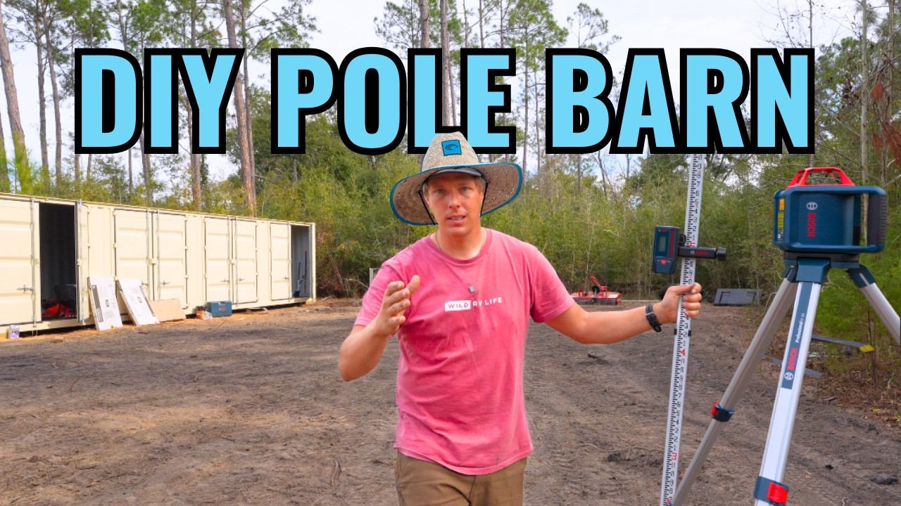 I&rsquo;m Building A Pole Barn & It&rsquo;s HUGE!