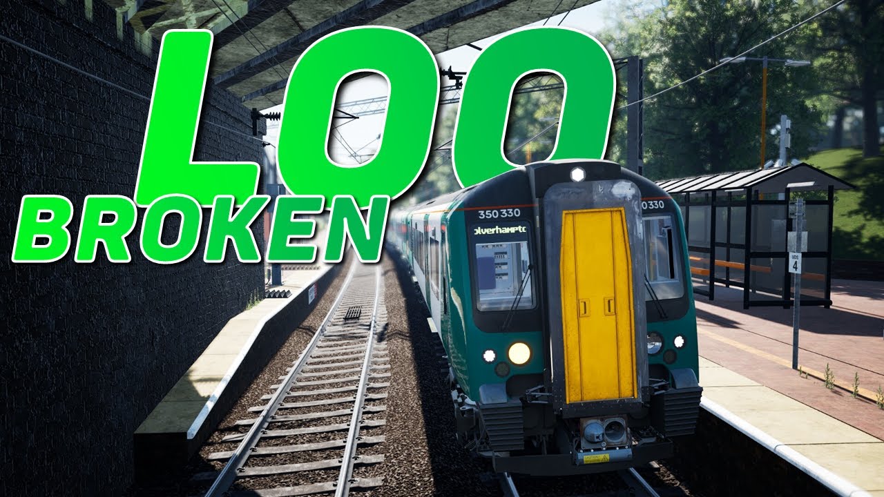 🚽 Сломанный вагон класса 350 до ДЕПО. Туалет не работает 🚆 TSW6