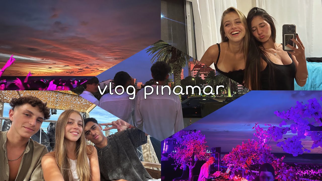 vlog pinamar - primera parte💖 (playita, salidas, amigos, y +)