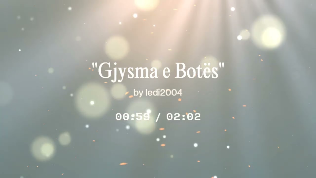 Enkeleda Memishaj &ndash; Gjysma e Bot&euml;s (Official Video / Audio).  