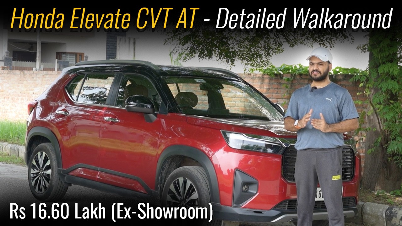 Honda Elevate ZX CVT Walkaround | Smarter Pick than Creta & Seltos?