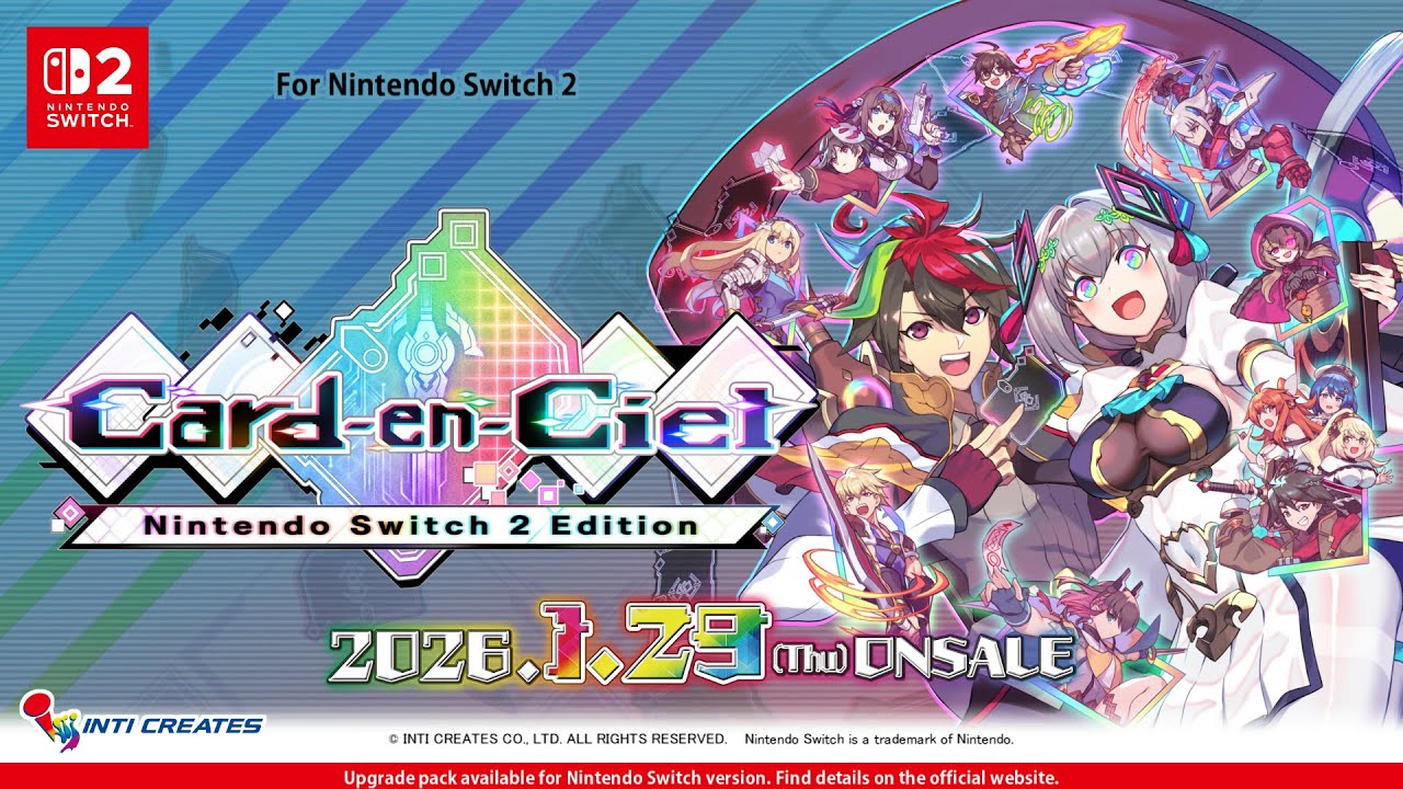 Card en Ciel Nintendo Switch 2 Edition Trailer