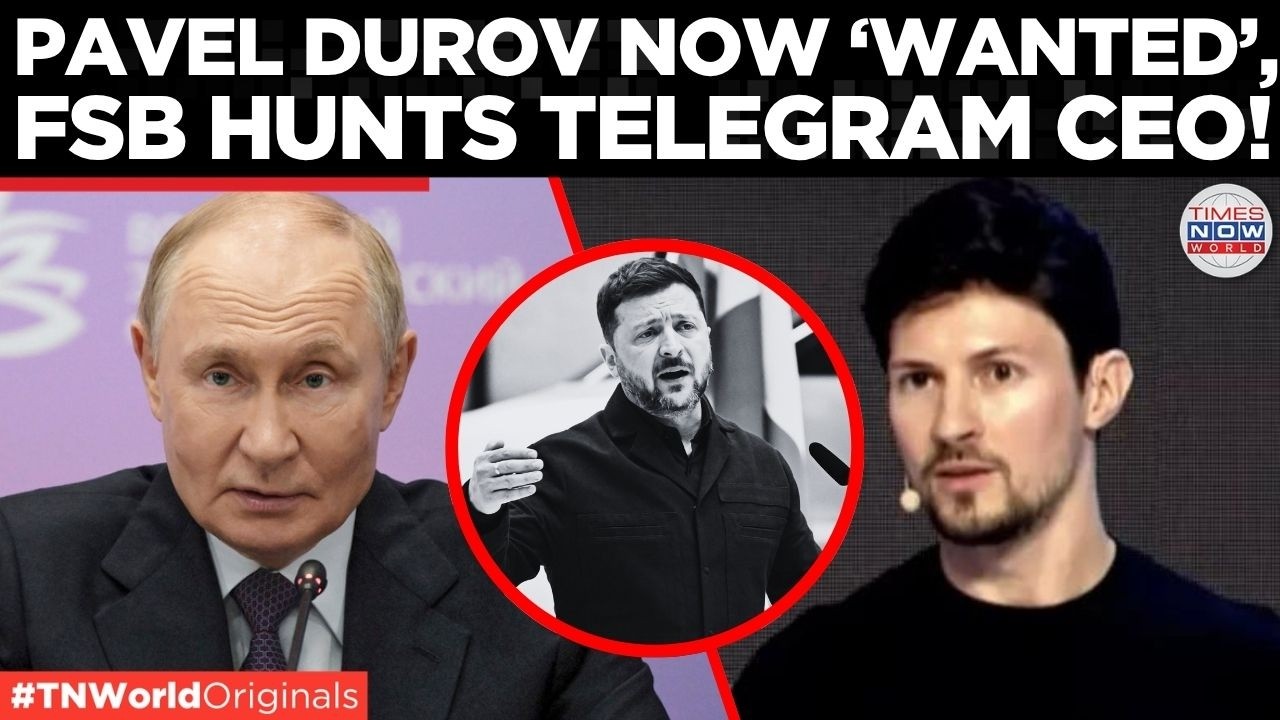RUSSIA VS TELEGRAM: FSB Targets Telegram CEO Pavel Durov, Puts him On International Wanted List!