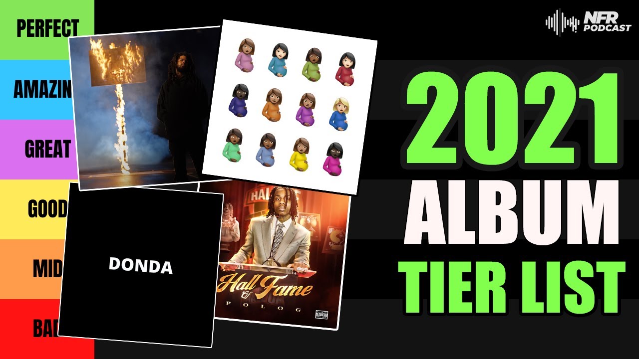 Album Tier List for 2021
