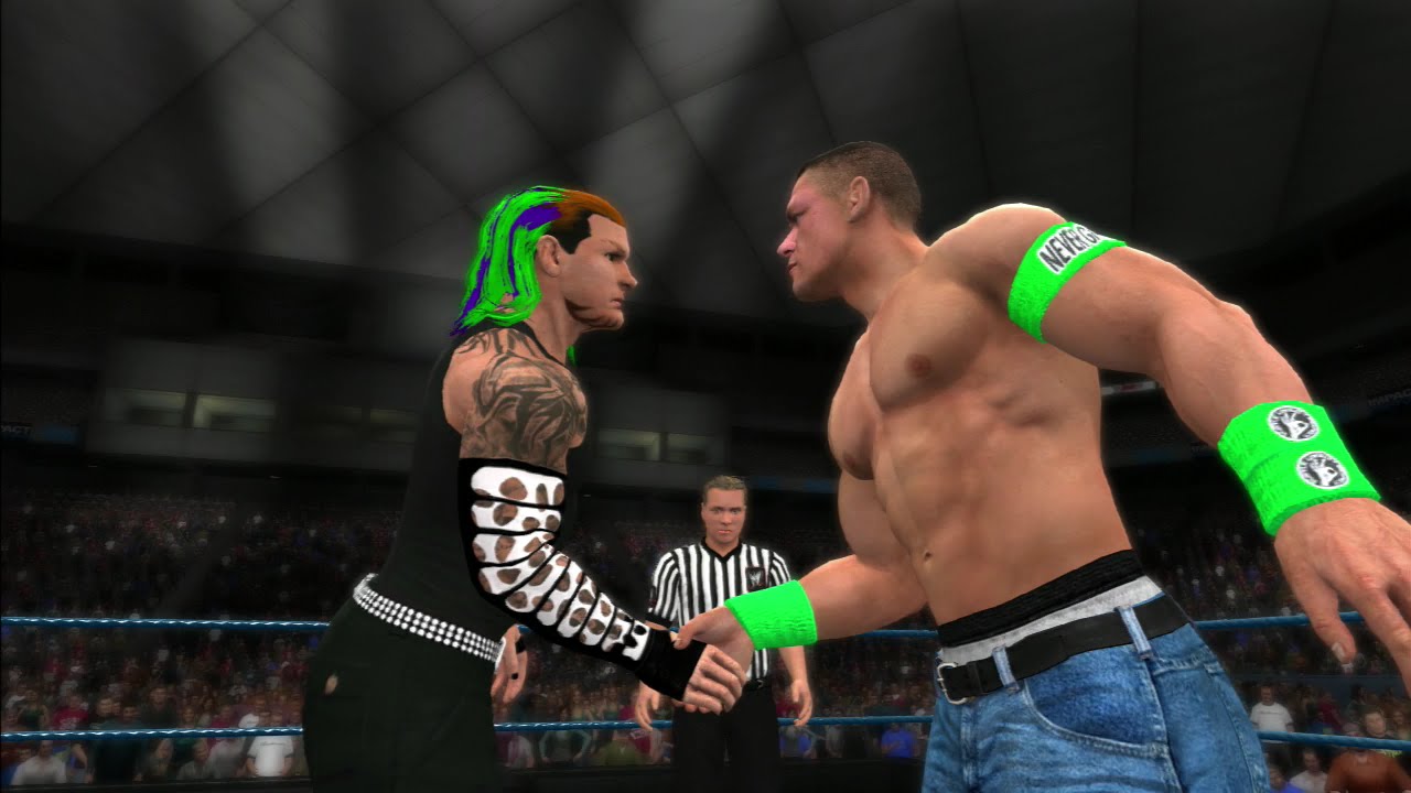WWE 2K15 - Proving Ground - Jeff Hardy vs John Cena (TNA Arena)