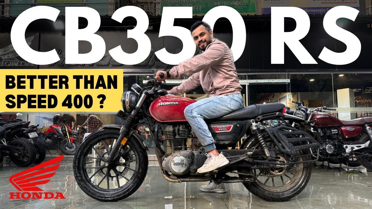 Honda CB350RS Ride Review by a Speed 400 owner