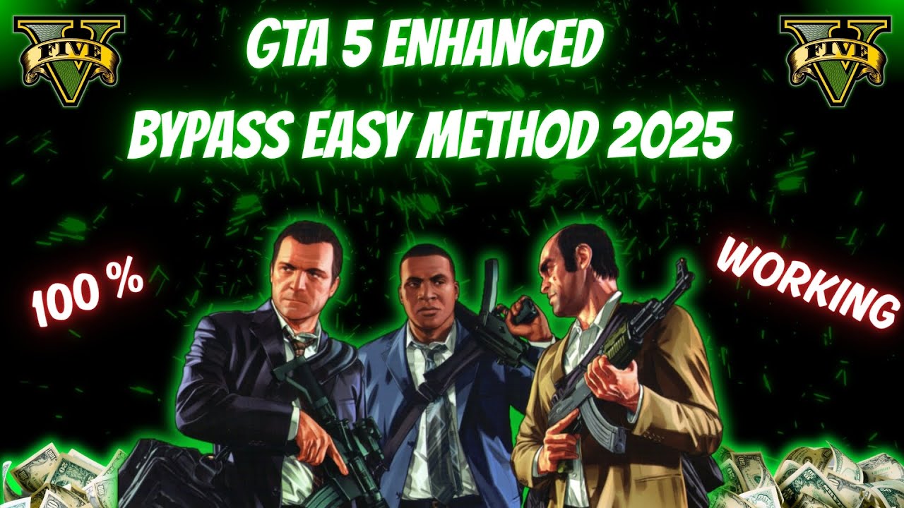 Bypass Rockstar Social Club in GTA V ENHANCED 100% Working 💯🔥