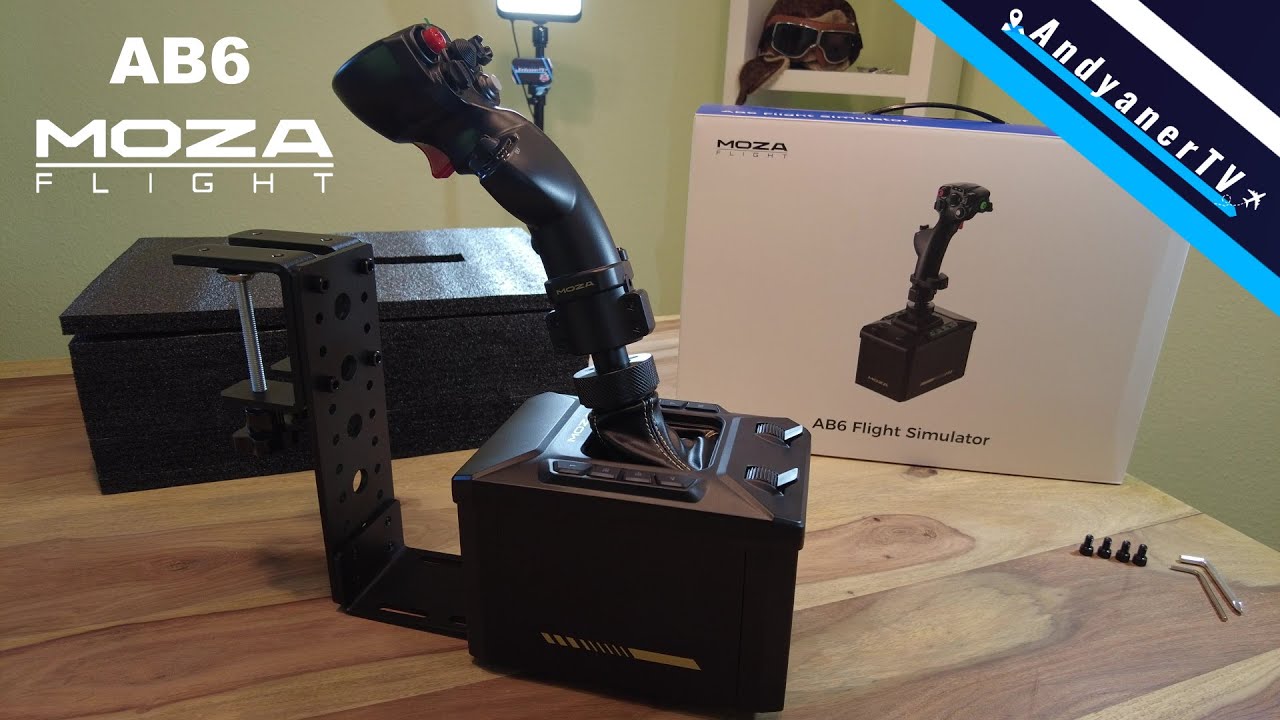 MOZA AB6 FFB Base + MHG Flightstick 🛩 PC ▪ Microsoft Flight Simulator 2024 ▪ 2020 ▪ MSFS X-Plane DCS