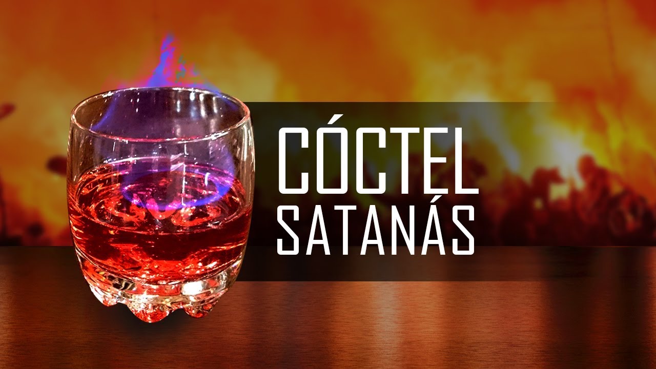 ¿Cómo hacer el cóctel SATANÁS?🔥❗ || SÓLO PARA VALIENTES 💪🏻