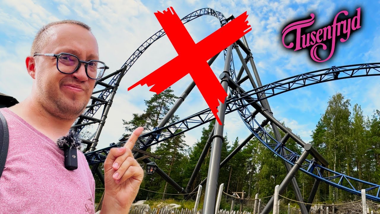 Is This The Best Theme Park In Norway? - Tusenfryd Vlog