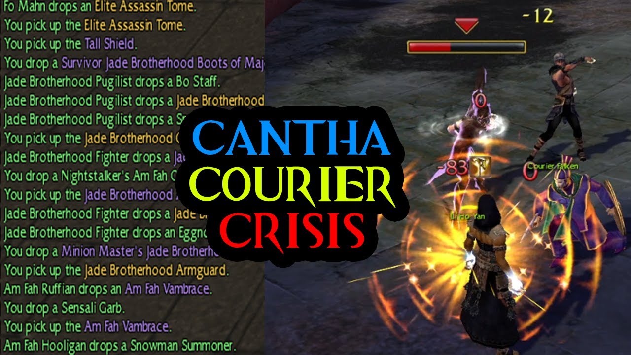 Cantha Courier Crisis Hard Mode Solo Farm [Guild Wars]