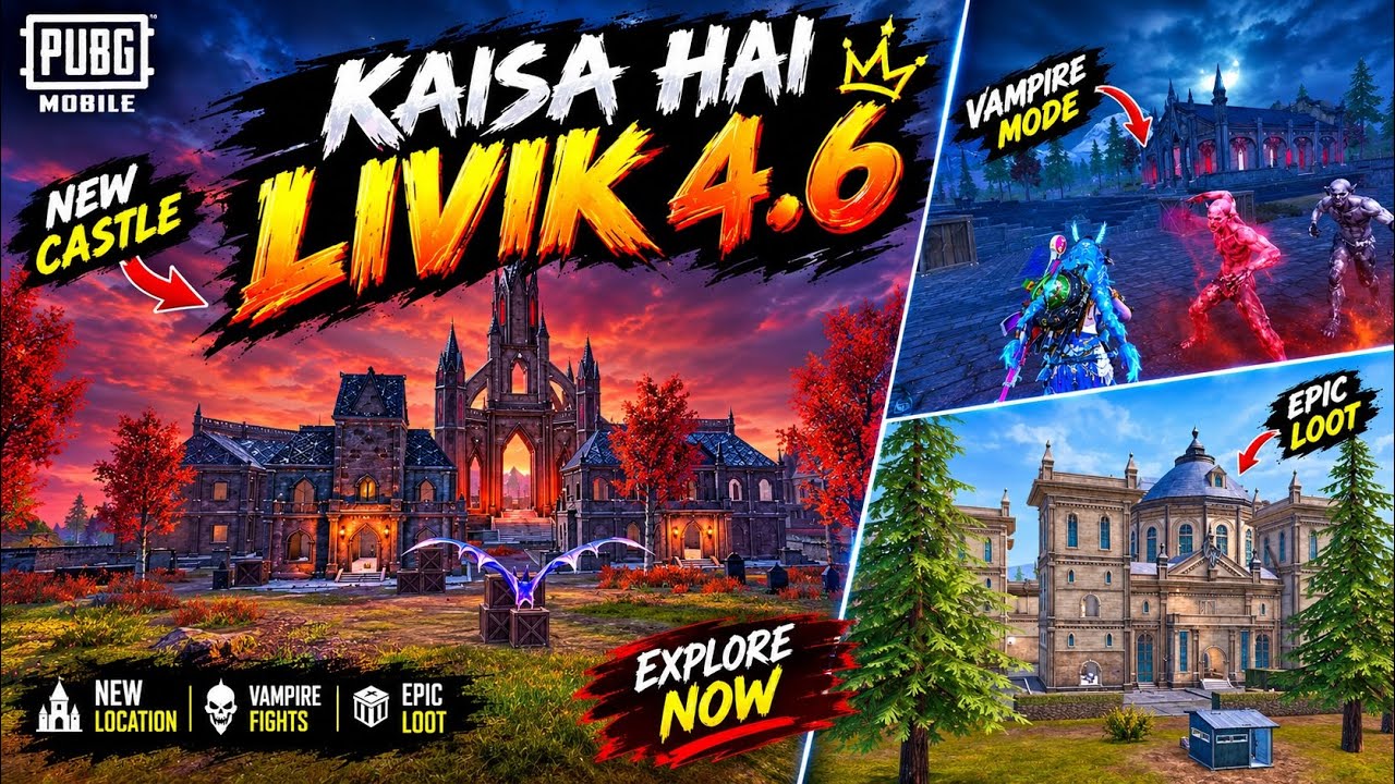 How is Livik 4.6 | PUBG new update 4.6 | Livik new update gameplay | PUBG Mobile 4.6 update