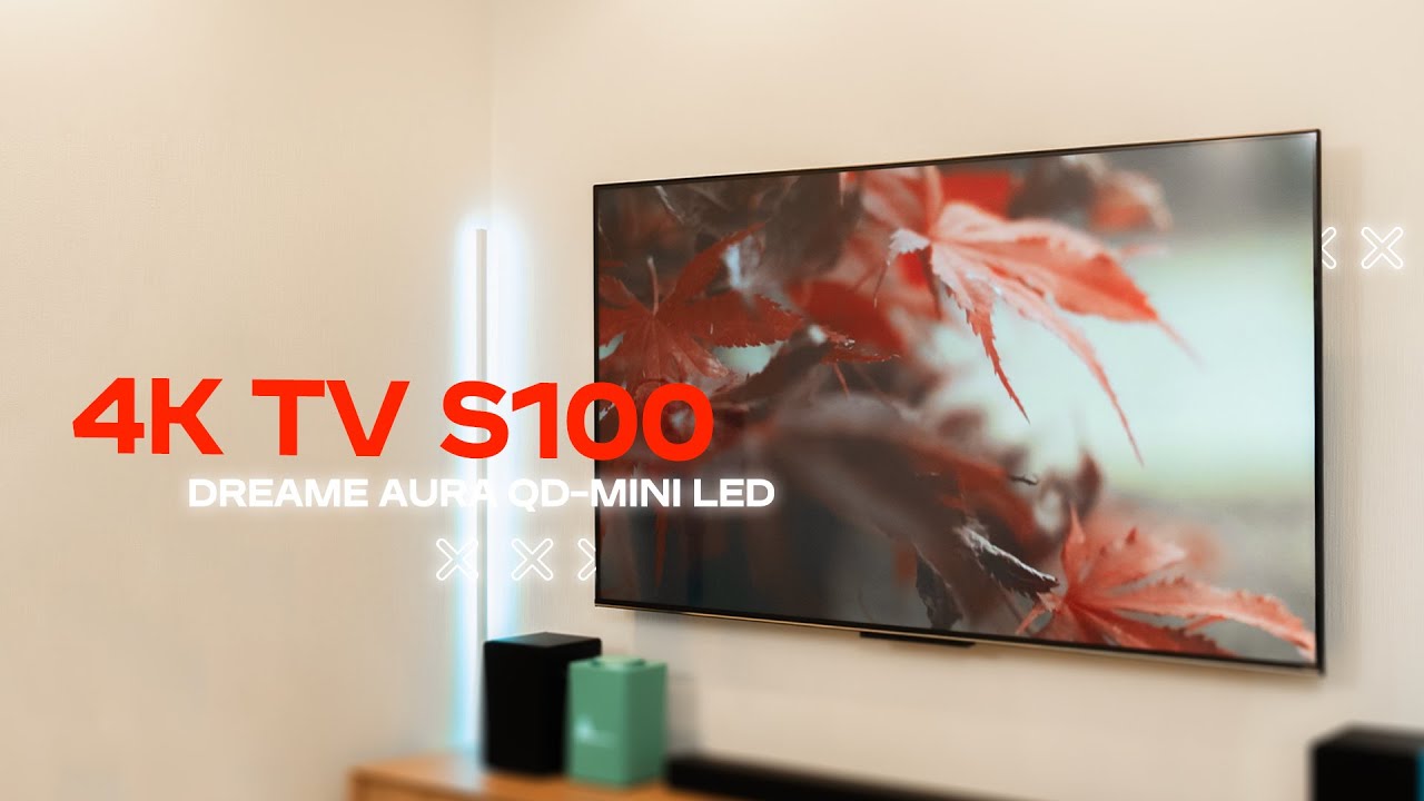 Просто Лучший 🔥 Умный Телевизор DREAME AURA QD-Mini LED 4K TV S100 Смарт ТВ Современного Человека