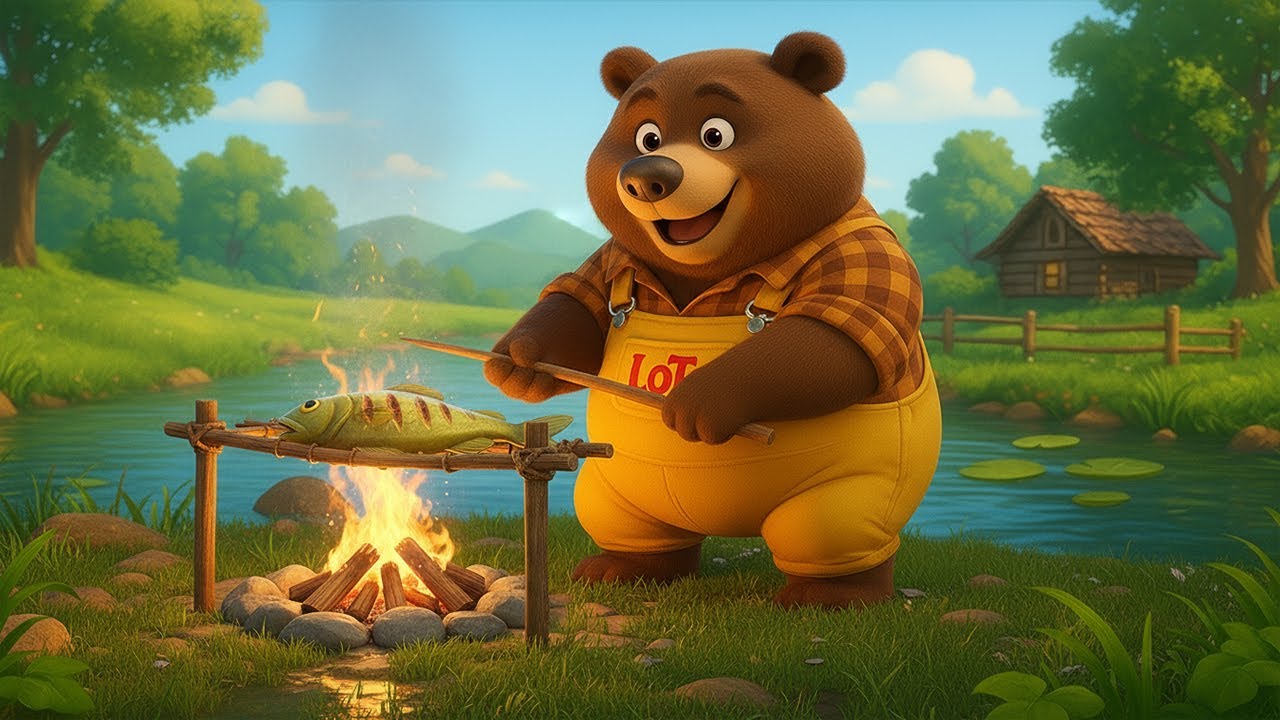 Farm Work Logging For Firewood To Make Grilled Fish | Loto Farm
