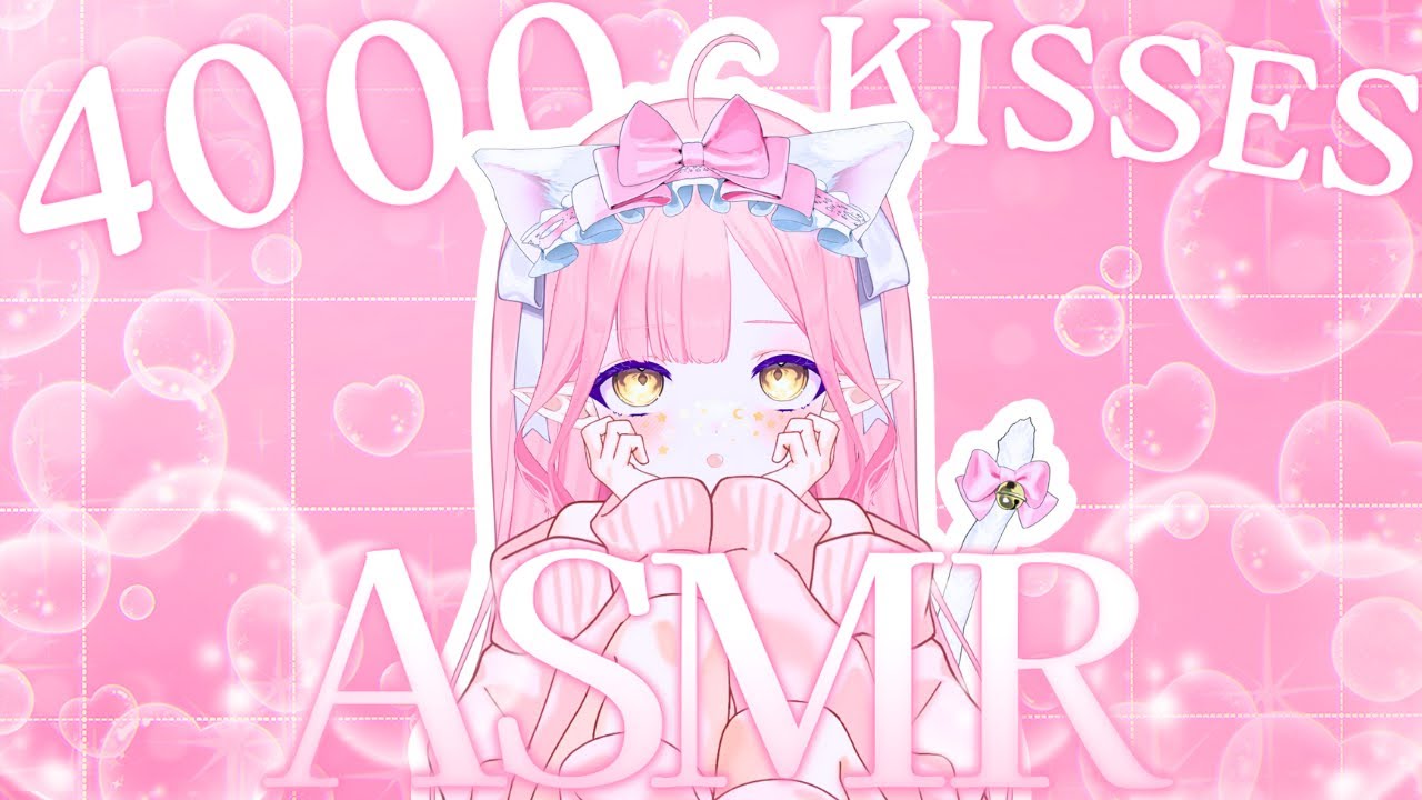 4000 KISSES for you!!! | 3Dio ASMR