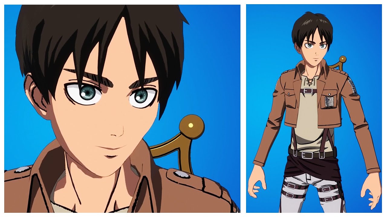 (No Commentary) Fortnite Eren Jaeger Skin (PS5 Long Gameplay)