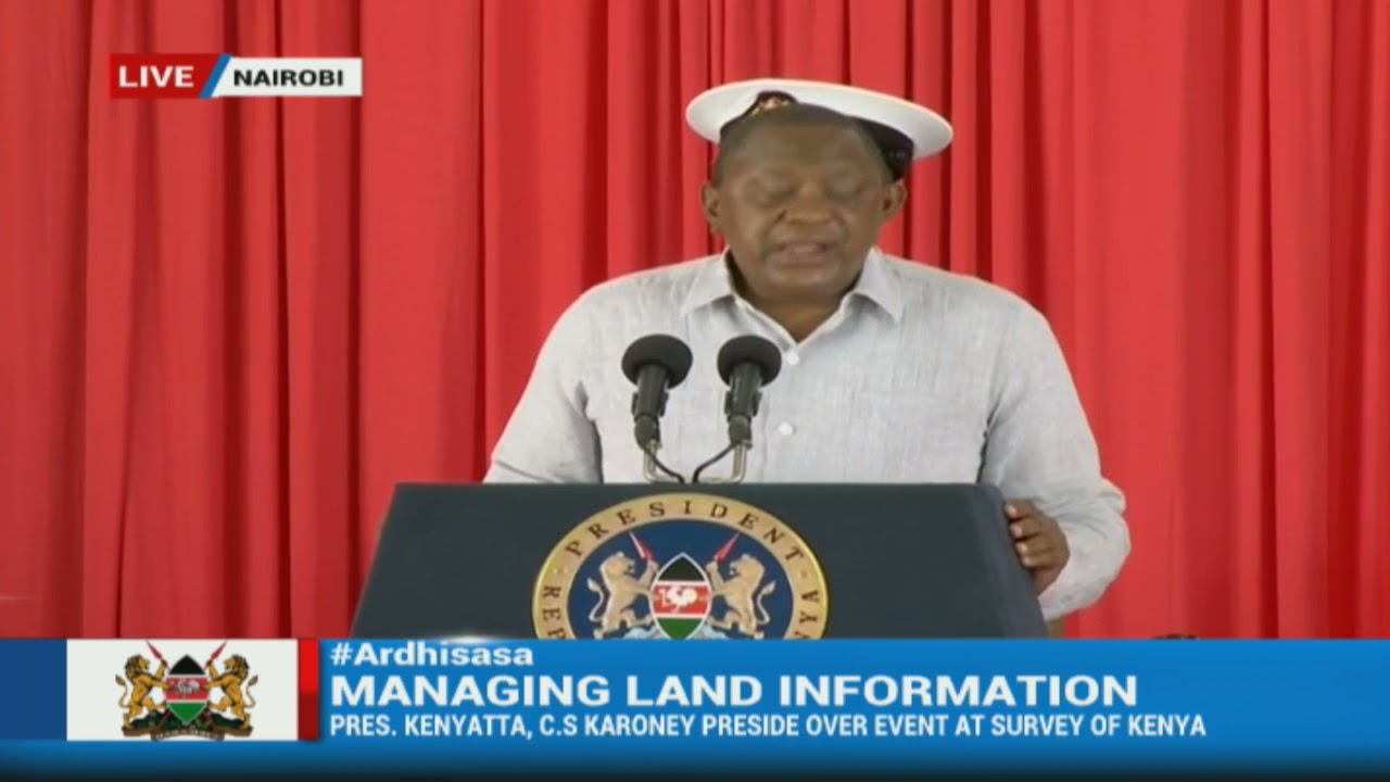 #ArdhiSasa: President Uhuru launches National Land Information Management System