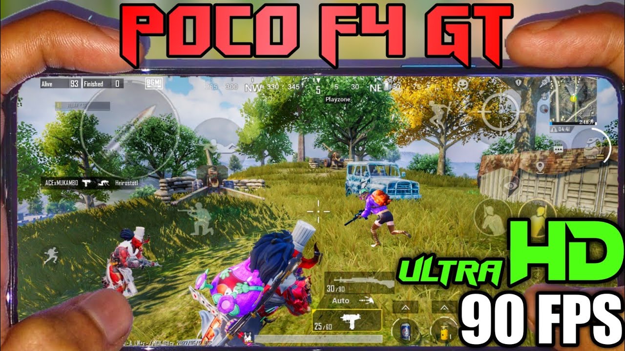 POCO F4 GT PUBG TEST SOON🔥 90FPS PUBG BGMI TEST SAMSUNG,A3,A5,A6,A7,J2,J5,J7,S5,S6,S7,59,A10,A20,A3