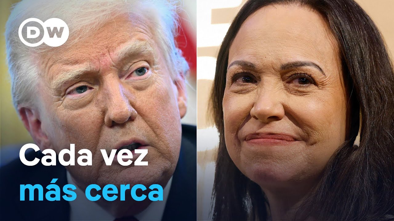 Trump cambia su posición sobre Machado y sugiere incluirla en eventual nuevo Gobierno de Venezuela