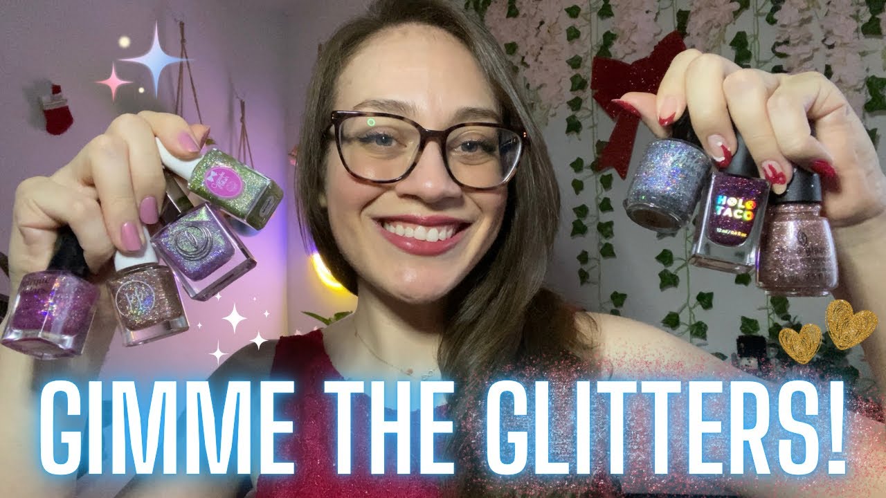 My FAVORITE GLITTER Polishes + Toppers! 🤩✨ Favorite Finishes Series