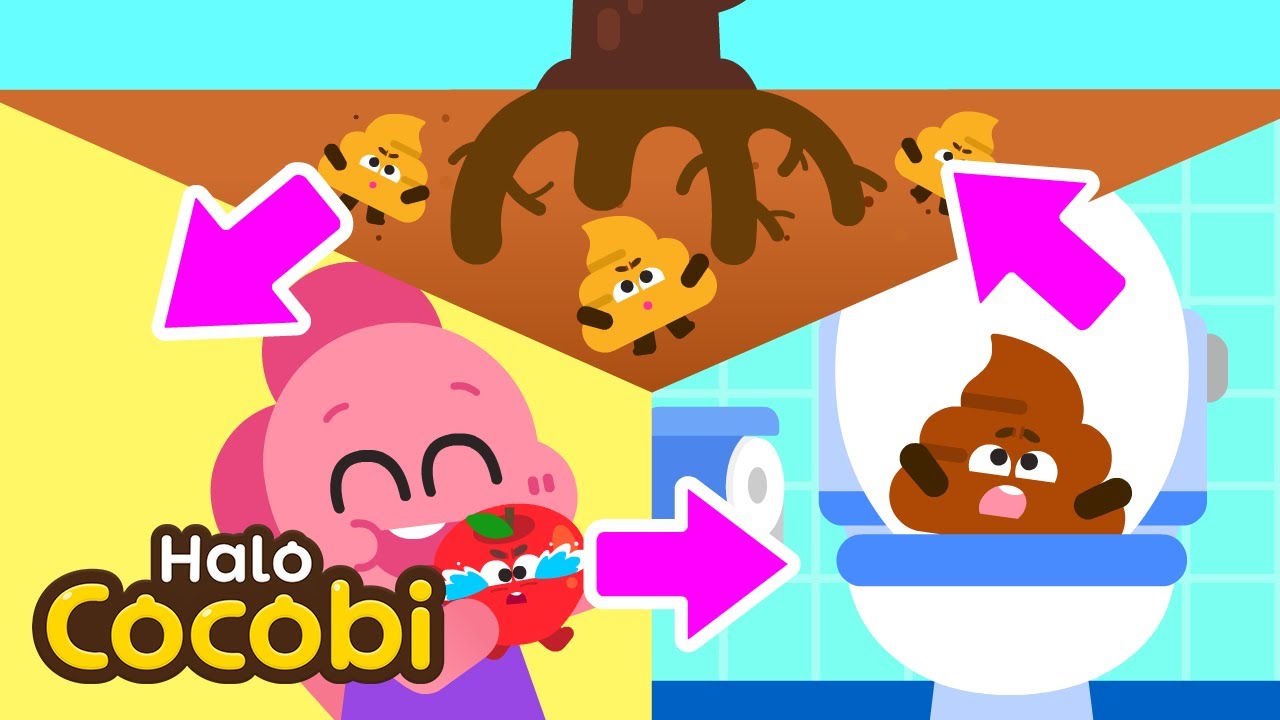 Ke mana Pup Pergi? | Lagu Anak | Septic Tank Song for Kids | Halo Cocobi