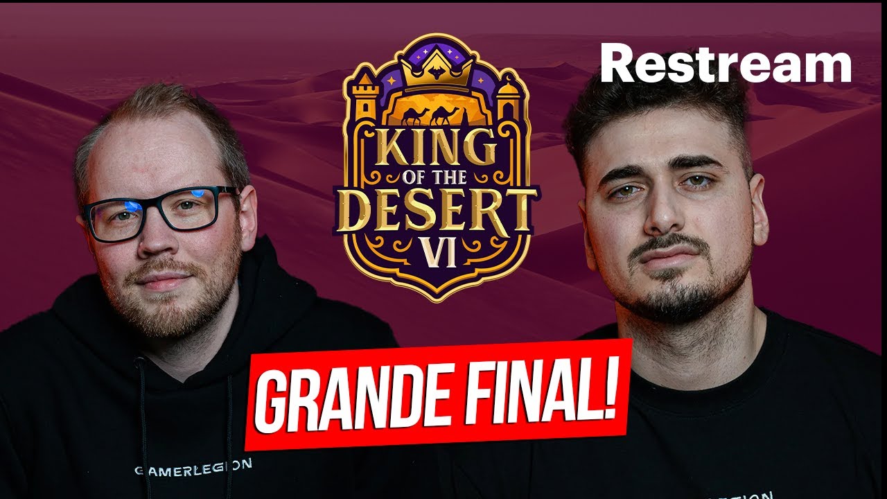 GRANDE FINAL! TheViper x Hera | U$50.000 King of the Desert VI, por @membtv !info