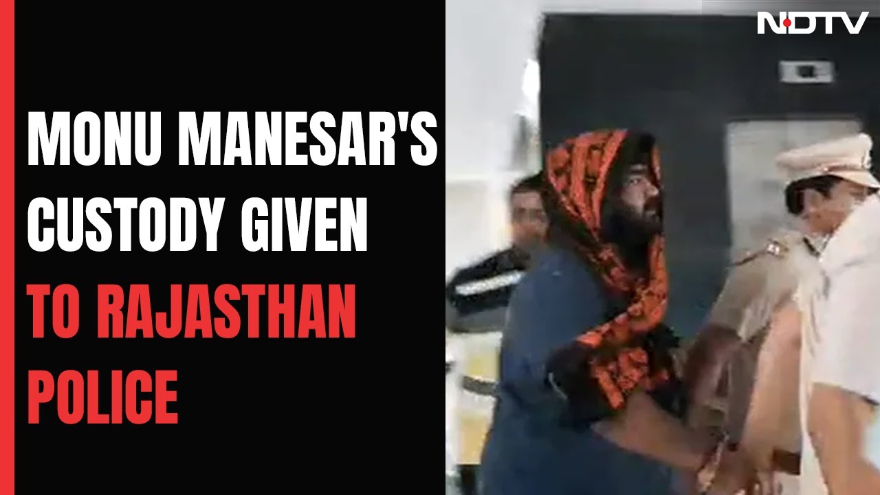 Haryana Cops Arrest Nuh Riots Accused Monu Manesar, Rajasthan Gets His Custody