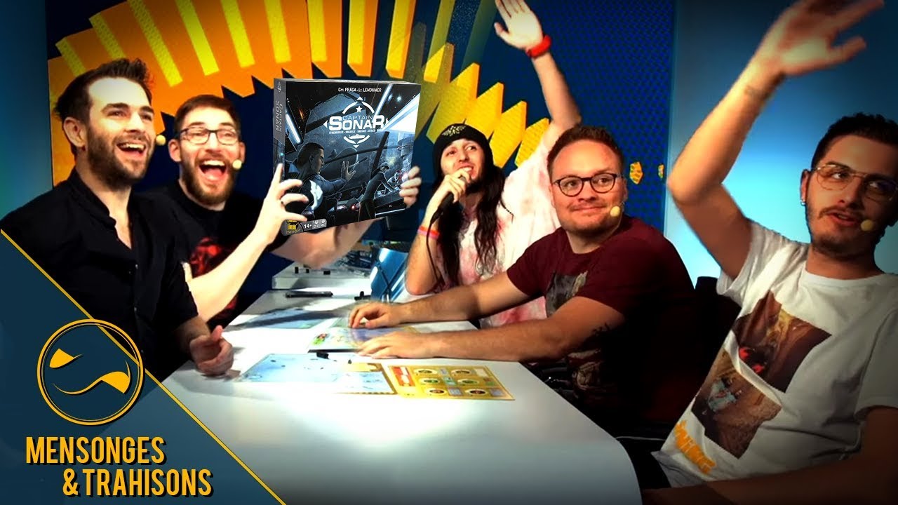 Le Bataille Navale en équipe ! Captain Sonar - Mensonges & Trahisons