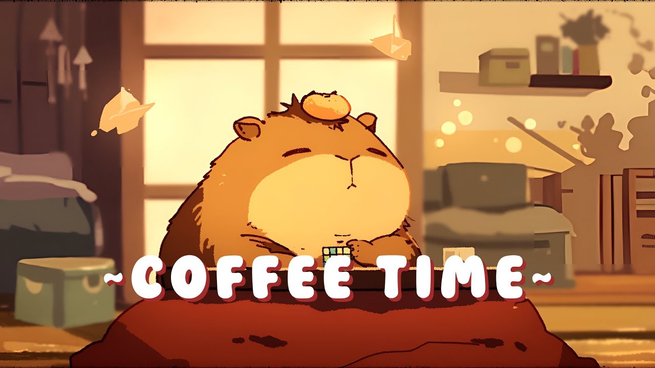 Capybara Study Beats | Relaxing Jazz Hop Collection 🦫 🎵 ✨ | Non Stop Music
