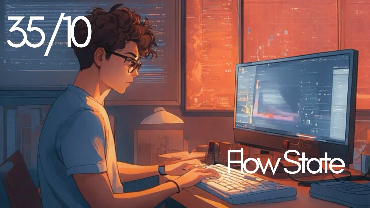35/10 Pomodoro Timer (3 Hours) | LoFi Deep Focus Music for Studying