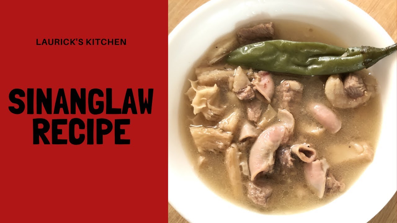 Sinanglaw/Sinanglao Recipe - Ilocano Dish