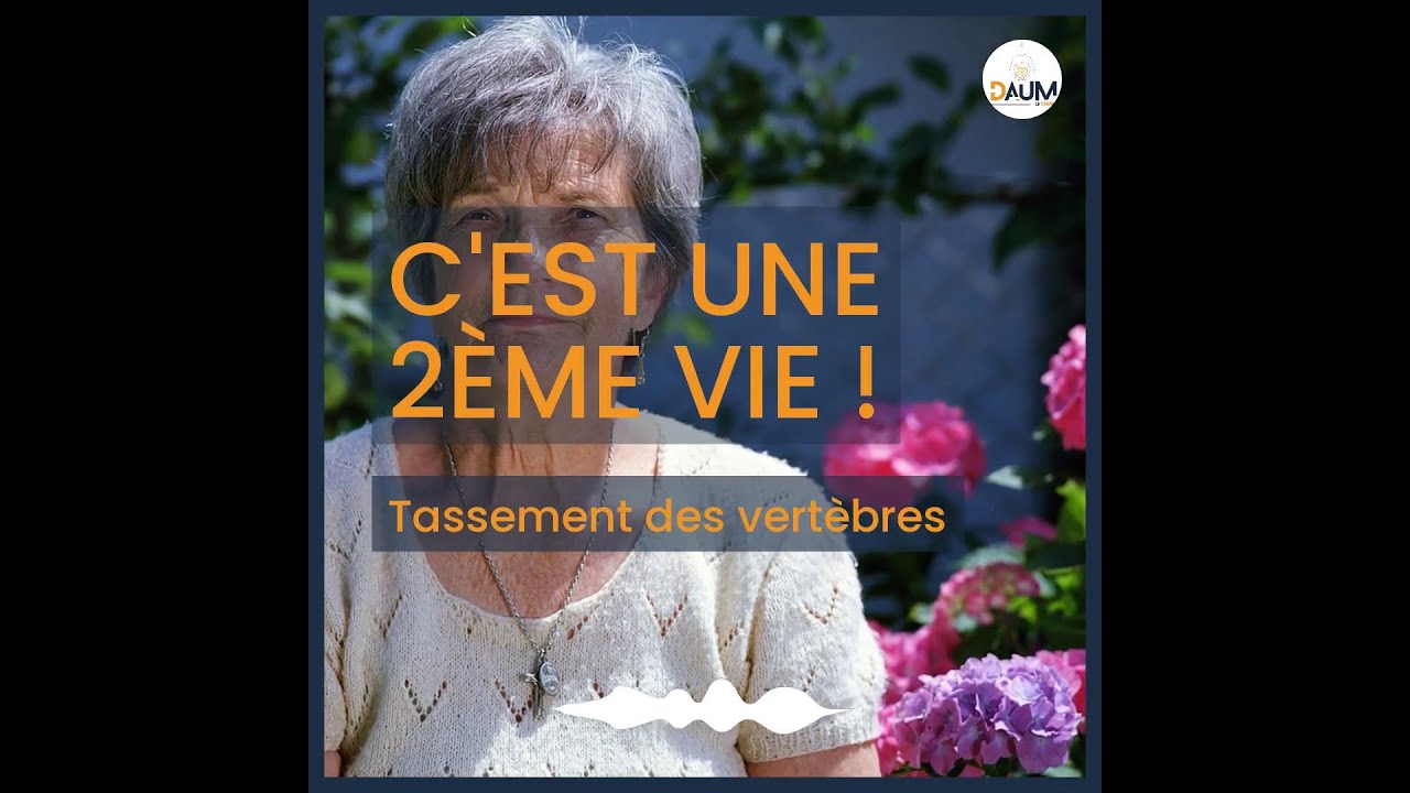 Je n'ai plus mal au dos. C'est une 2ème vie grâce au corset médical Corset Daum !