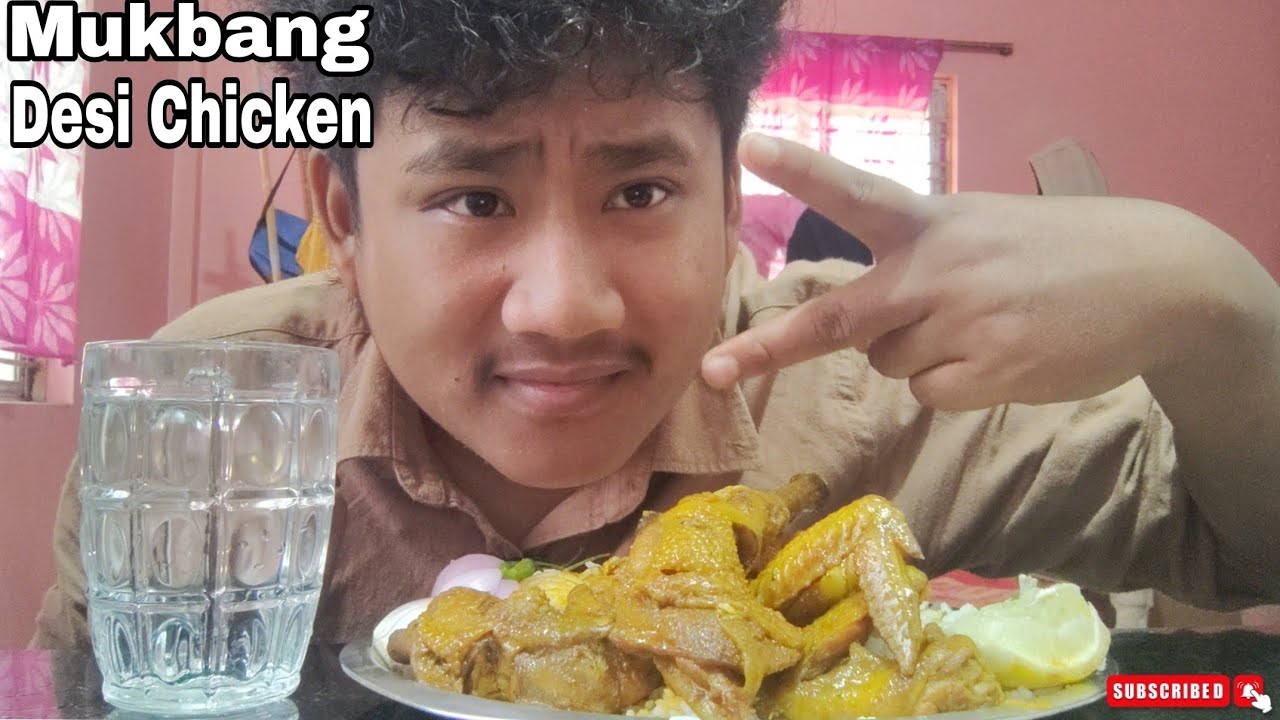 SPICY DESI CHICKEN MUKBANG|| TRIPURA|| #trending #mukbang #viral #tripura #northeastindia #food #eat