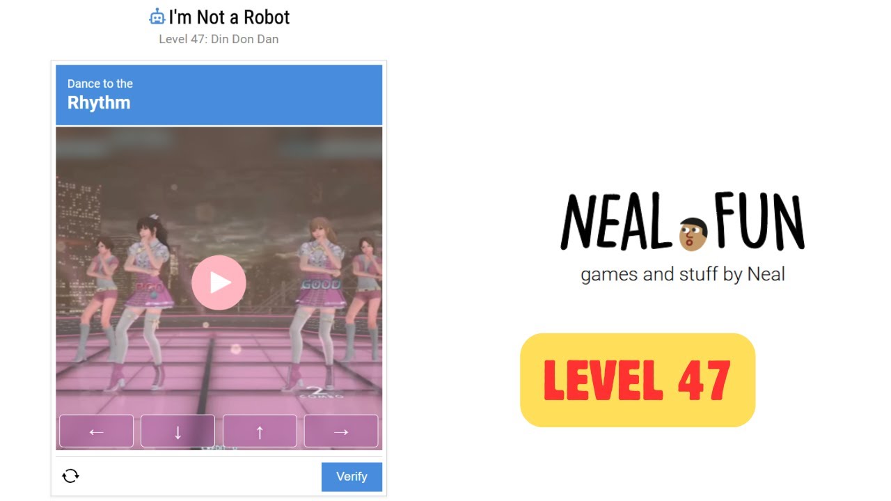 I&rsquo;m Not a Robot Level 47 &ndash; Neal.fun Walkthrough | How to Beat Level 47