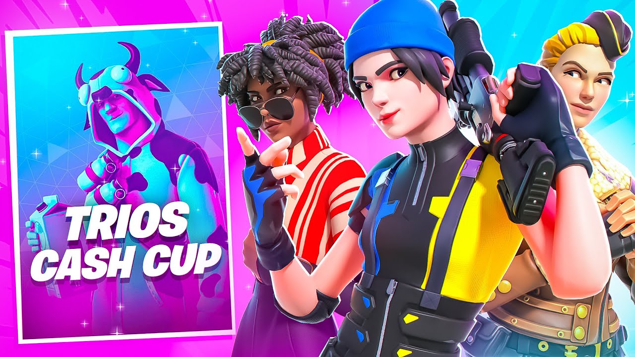 My NEW FNCS Trio Plays Cash Cup (DH Extra Qualified)