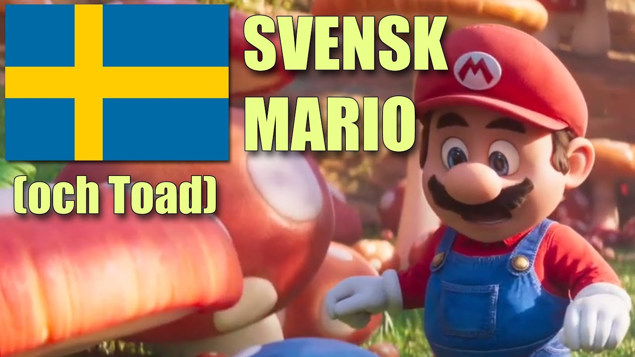 Mario filmen p&aring; Svenska / Super Mario Movie in Swedish
